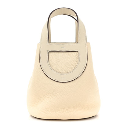 Hermes Taurillon Clemence Swift In-The-Loop 18 Bag Nata 1 of 10