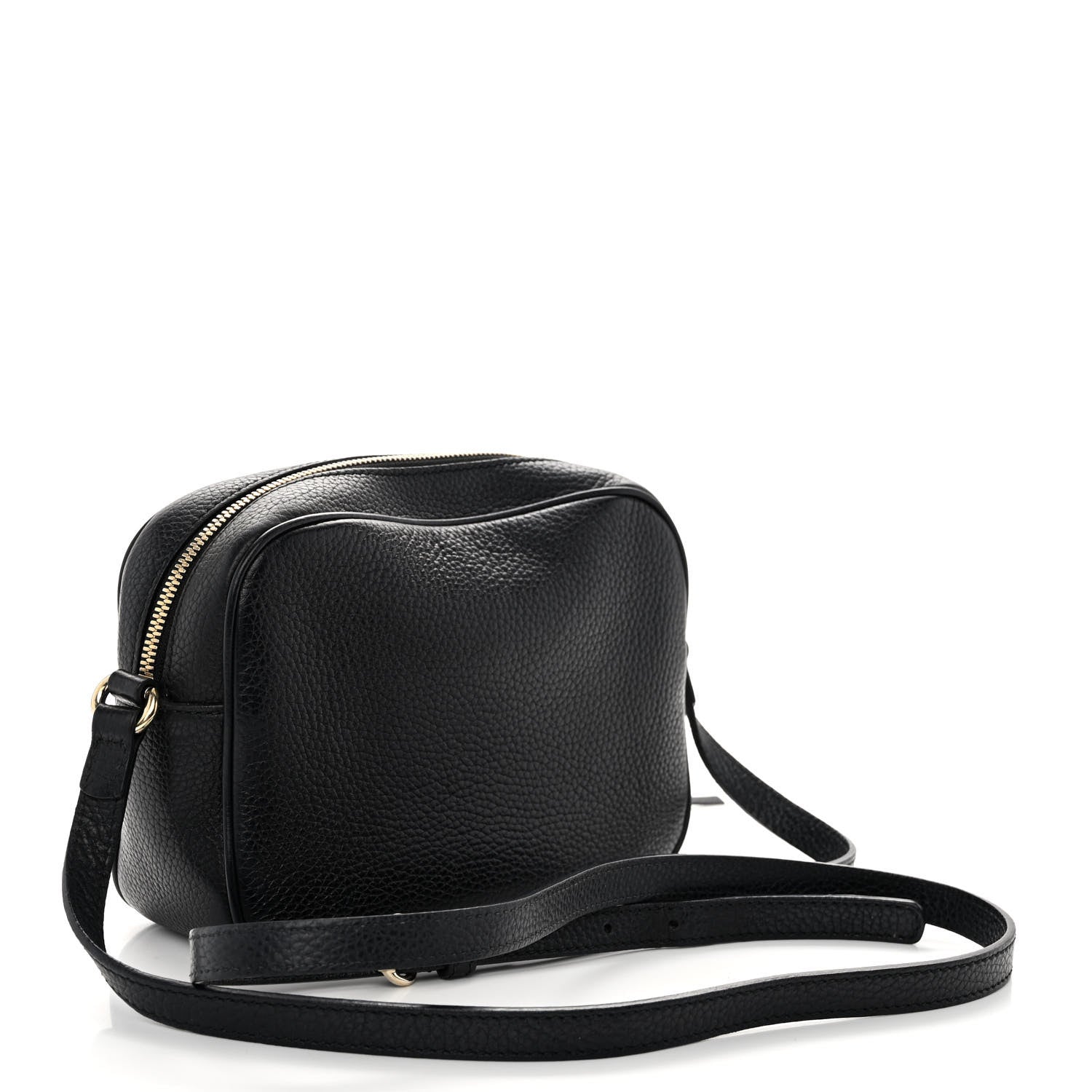 Gucci Pebbled Calfskin Small Soho Disco Bag Black 3 of 9