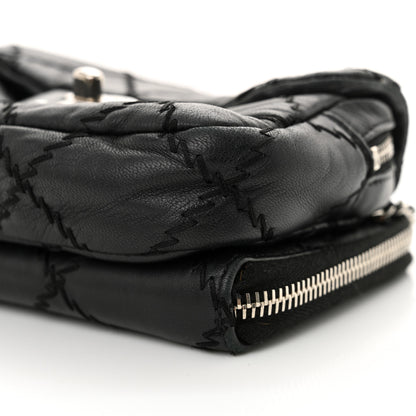 Chanel Lambskin Stitched New Mini Flap Black 10 of 13