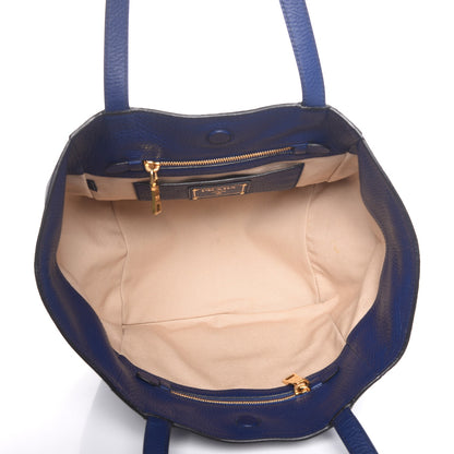 Prada Vitello Daino Tote Inchiostro 4 of 12