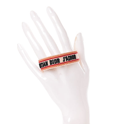 Christian Dior Woven Cotton J'Adior Friendship Bracelet 2 of 4