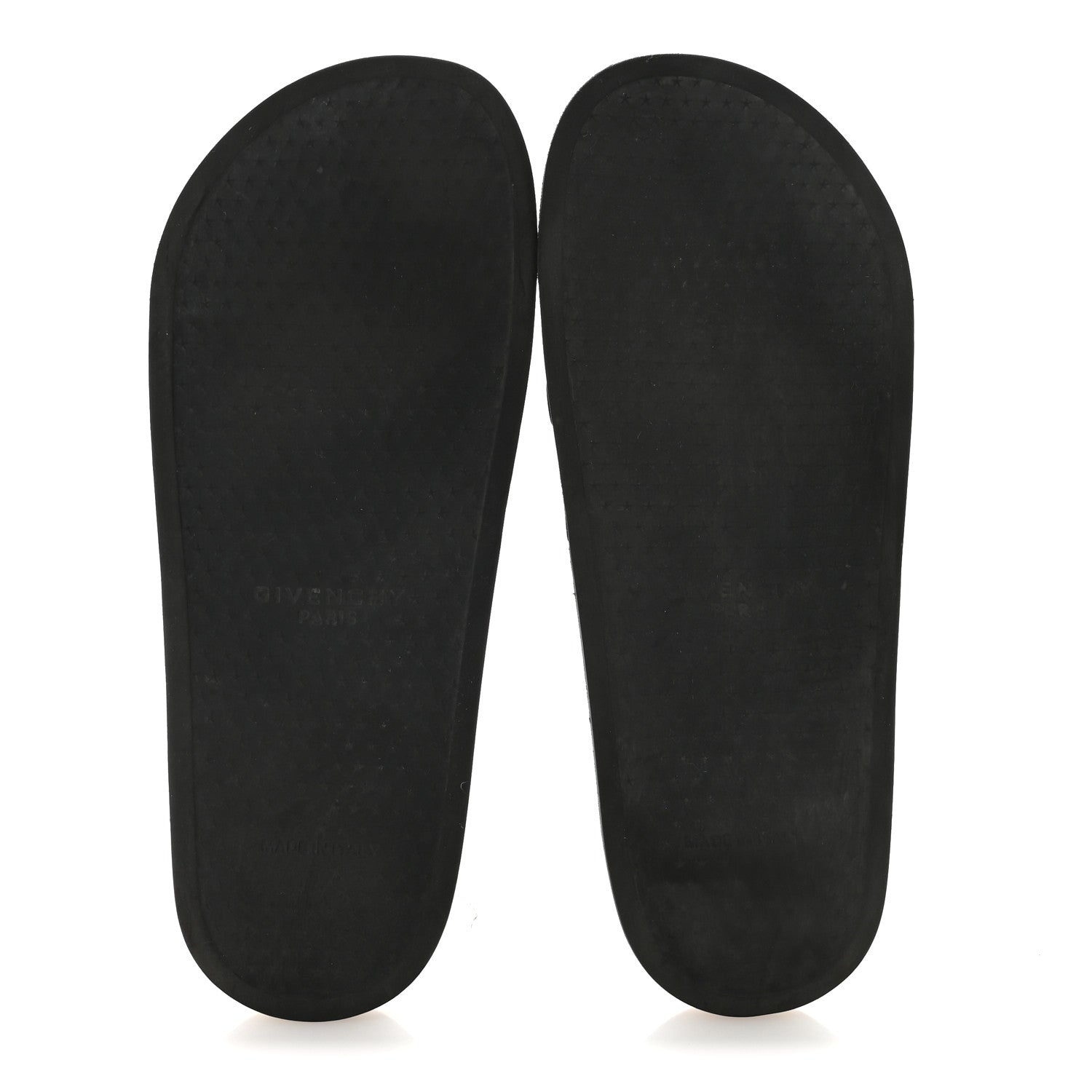 Givenchy Rubber Logo Pool Slide Sandals 41 Black 11 of 16