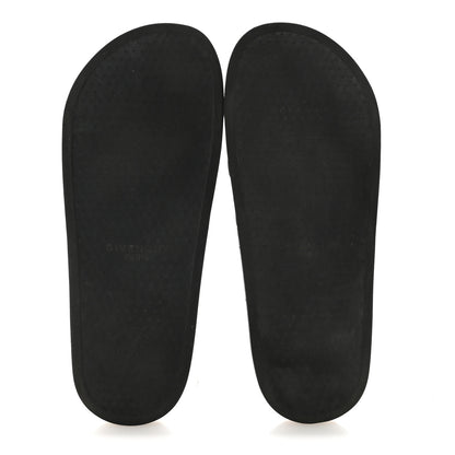 Givenchy Rubber Logo Pool Slide Sandals 41 Black 11 of 16