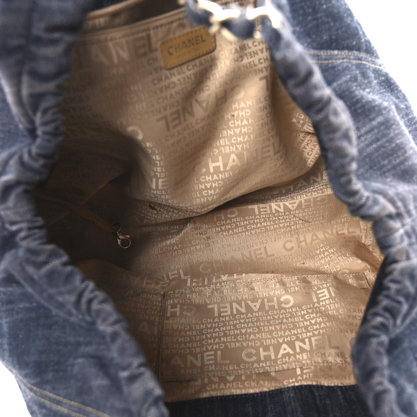 Denim XL Coco Cabas Tote Blue