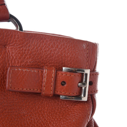 Prada Vitello Daino Shoulder Bag Arancio 9 of 17