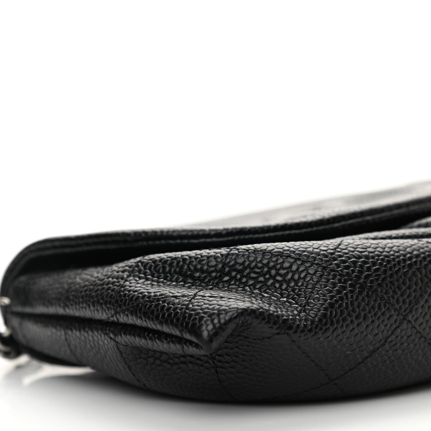 Caviar Half Moon Wallet On Chain WOC Black