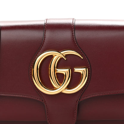 Gucci Vitello Palmellato Lux Small Arli Flap Shoulder Bag Vintage Bordeaux 9 of 11