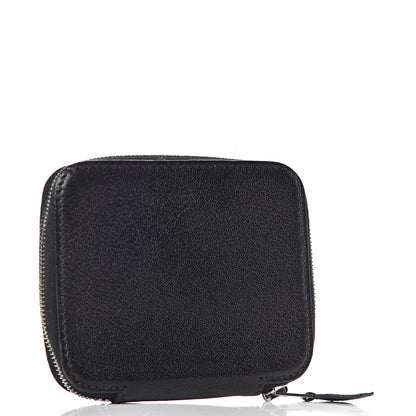 Hermes Chevre Mysore Globe Trotter Zip Agenda PM Black 3 of 11