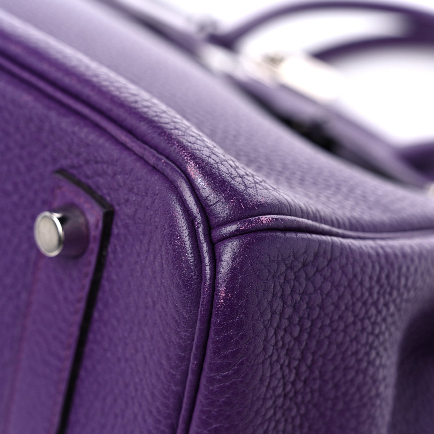 Hermes Togo Birkin 35 Ultraviolet 9 of 14