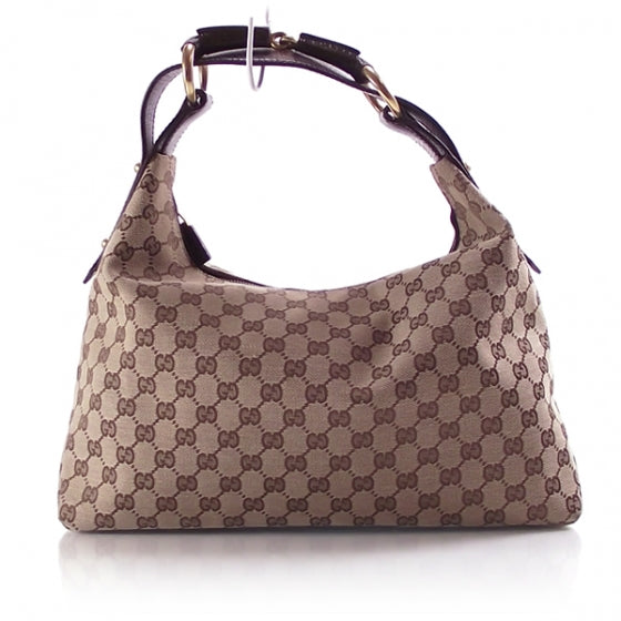 Monogram Medium Horsebit Chain Hobo