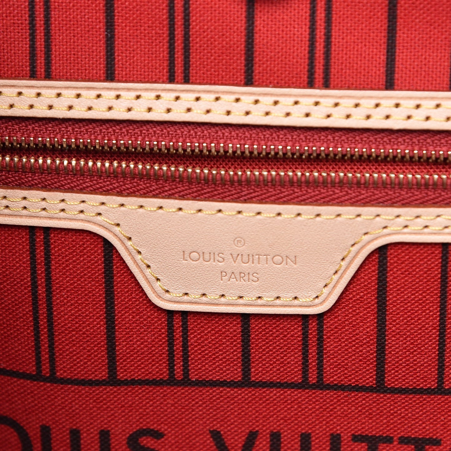 Monogram Neo Neverfull MM Cherry