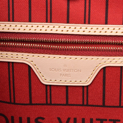 Louis Vuitton Monogram Neo Neverfull MM Cherry 9 of 14