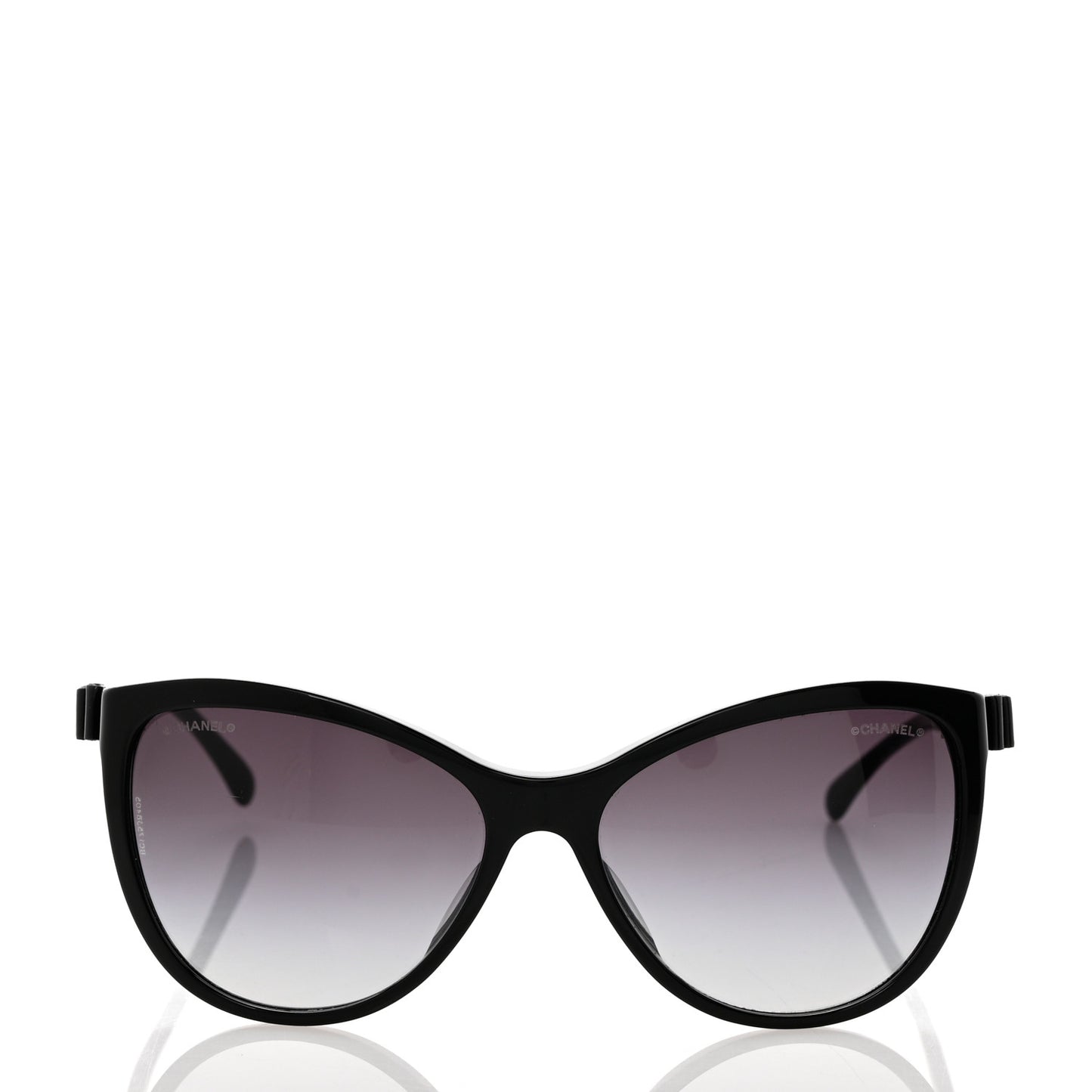 Acetate CC Bow Sunglasses Black