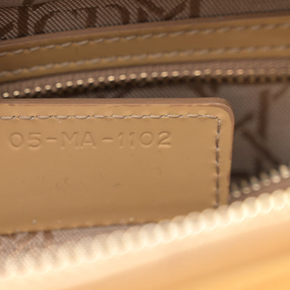 Christian Dior Patent Cannage Medium Lady Dior Beige 7 of 10