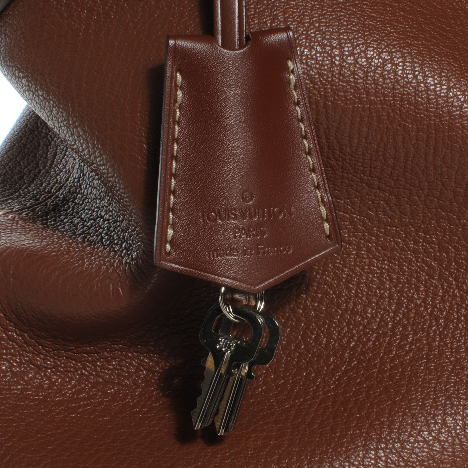 Louis Vuitton Suhali Lockit MM Sienne 10 of 11