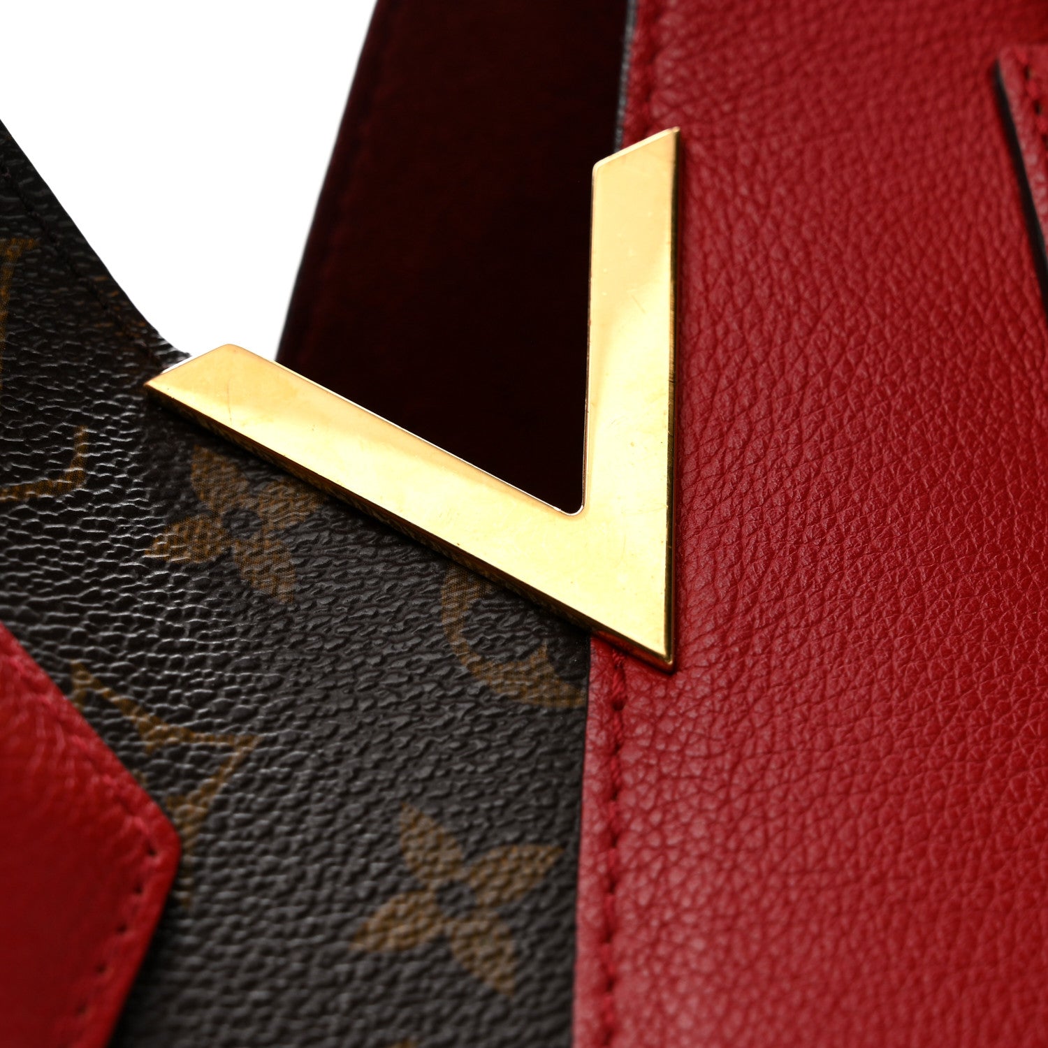 Louis Vuitton Calfskin Monogram Kimono Tote Cherry 11 of 13