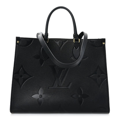 Louis Vuitton Empreinte Monogram Giant Onthego MM Black 1 of 8