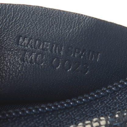 Christian Dior Monogram Saddle Coin Purse Navy 7 of 7