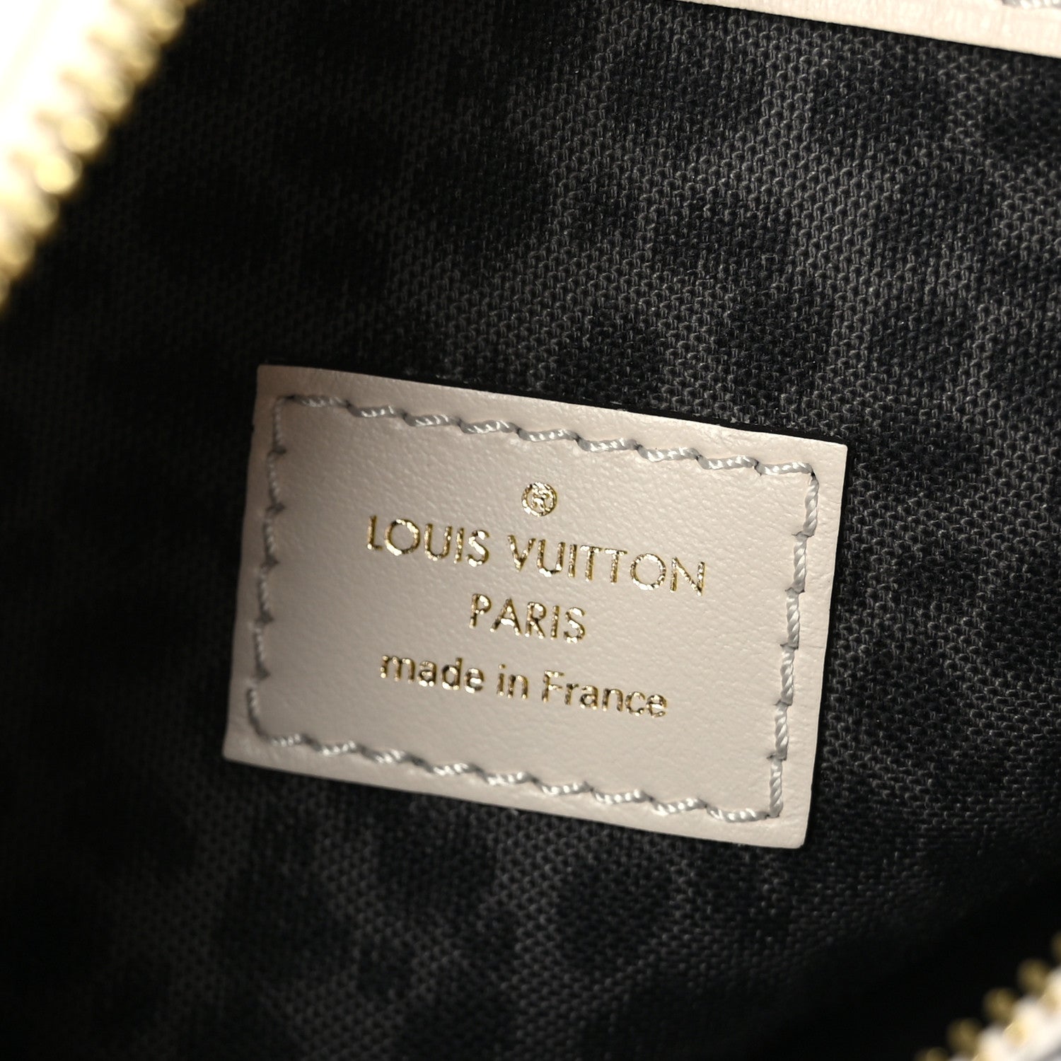Louis Vuitton Monogram Giant Wild At Heart Speedy Bandouliere 25 Creme 6 of 10