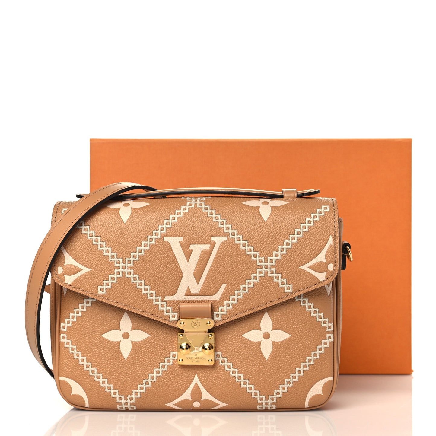Empreinte Monogram Giant Broderies Pochette Metis Arizona