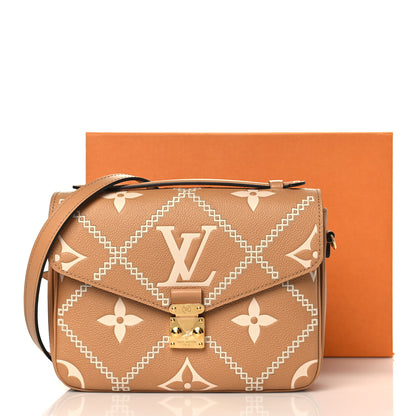 Louis Vuitton Empreinte Monogram Giant Broderies Pochette Metis Arizona 9 of 9