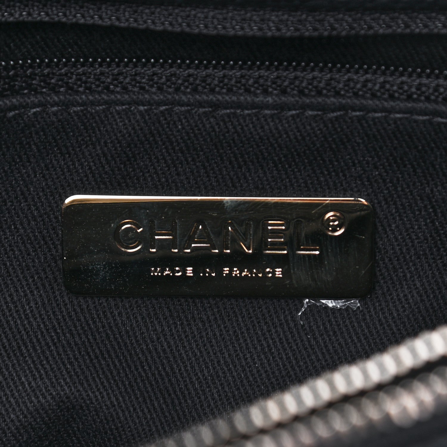 Chanel Grained Calfskin Stitched Flap Black 6 of 9