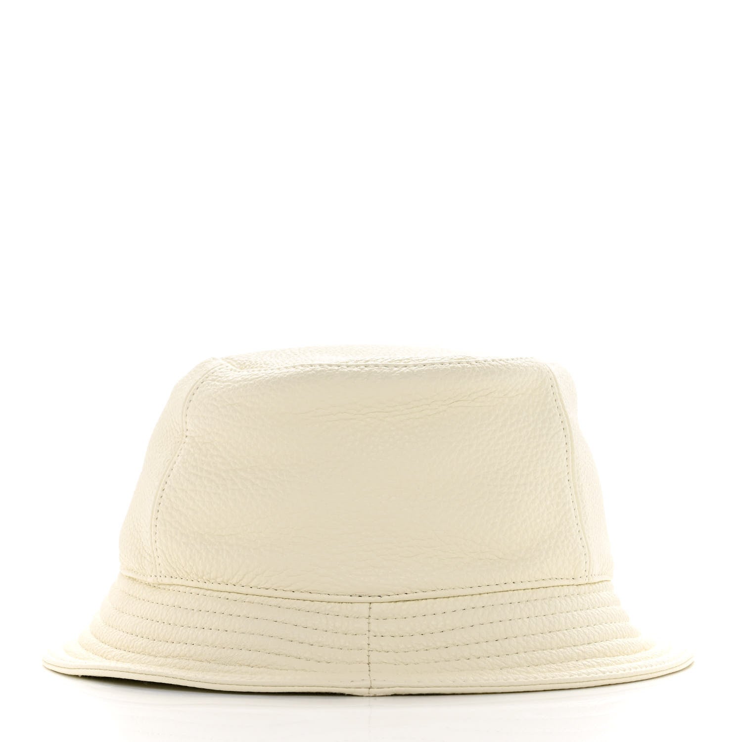 Hermes Cerf Lourd Calvi Bucket Hat 57 White Casse 5 of 7