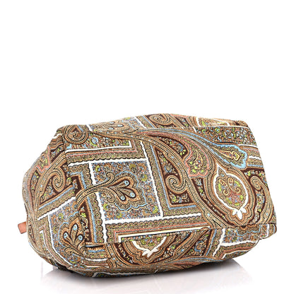 Prada Tessuto Nylon Paisley Print Tote Multicolor 3 of 7