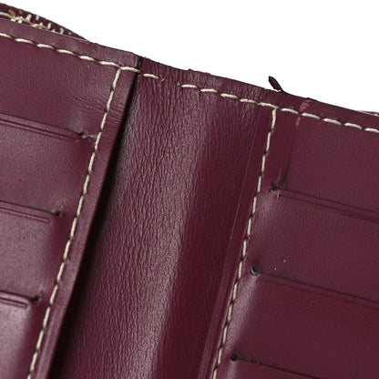 Goyard Goyardine Bi-Fold Victoire PM Wallet Burgundy 8 of 8