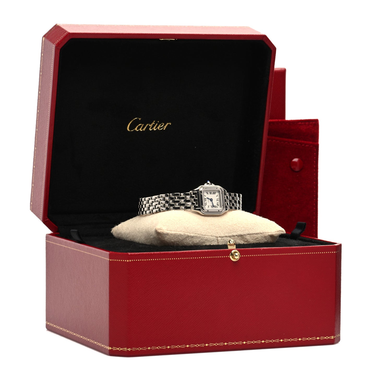 Stainless Steel 19mm Panthere Quartz Watch