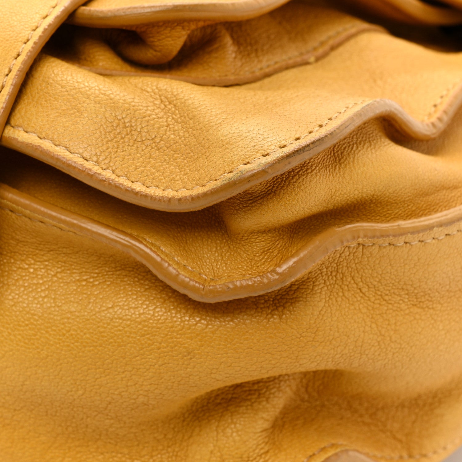 Proenza Schouler Lambskin Medium PS1 Satchel Mustard 18 of 22
