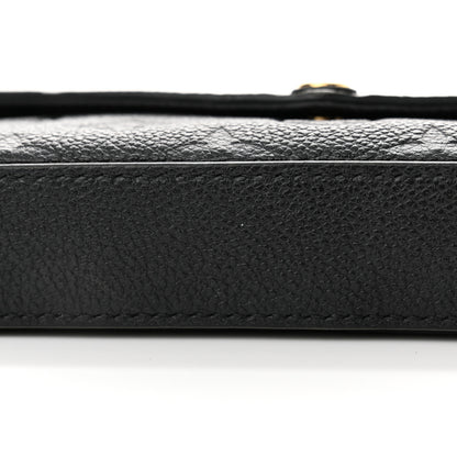 Louis Vuitton Empreinte Pochette Felicie Chain Wallet Black 17 of 17