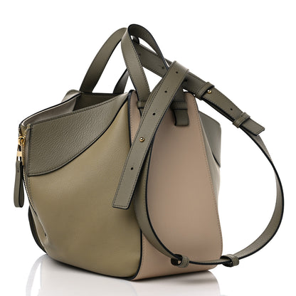 Loewe Calfskin Small Hammock Shoulder Bag Clay Green Dusty Beige 3 of 9