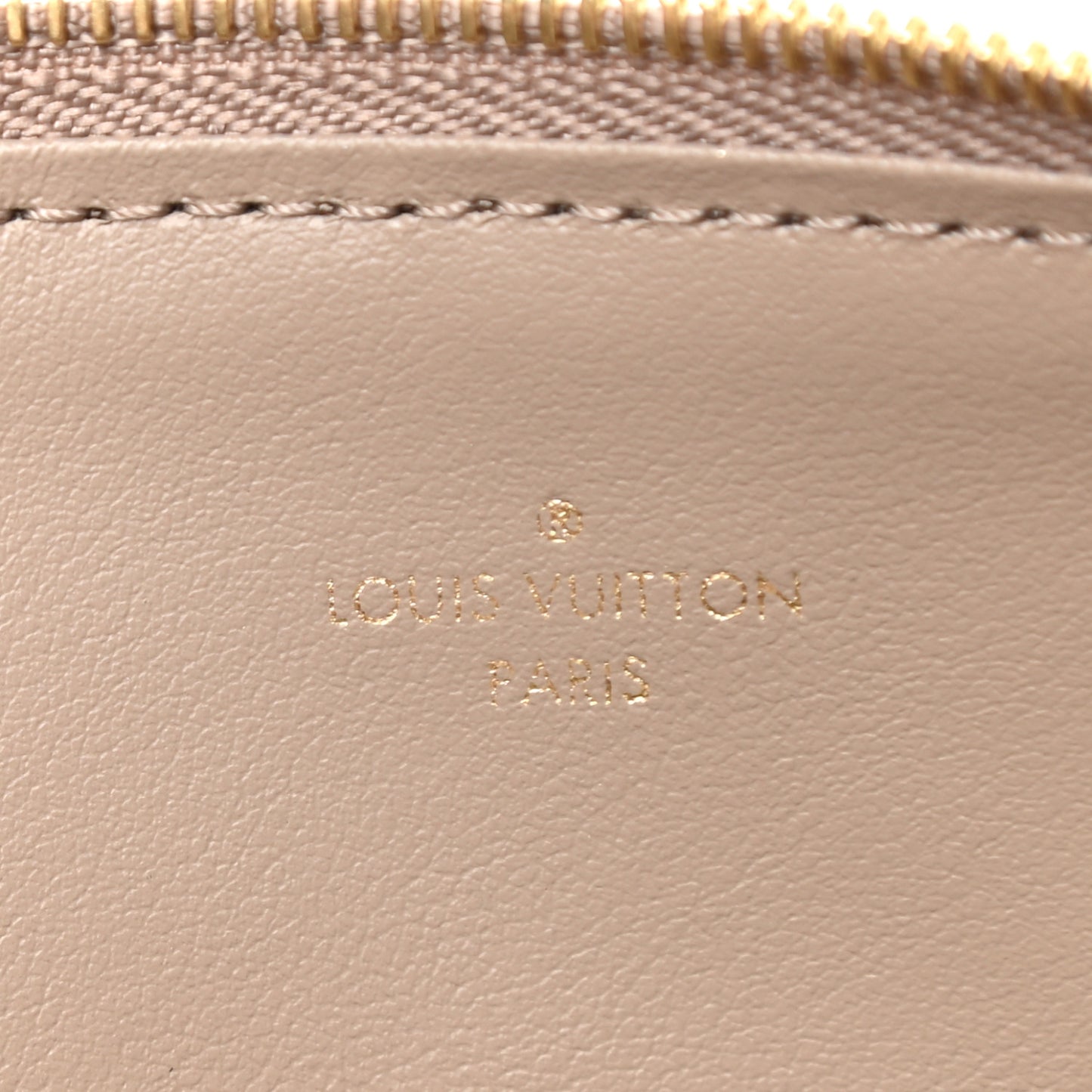 Empreinte Felicie Chain Wallet Zippered Insert Tourterelle