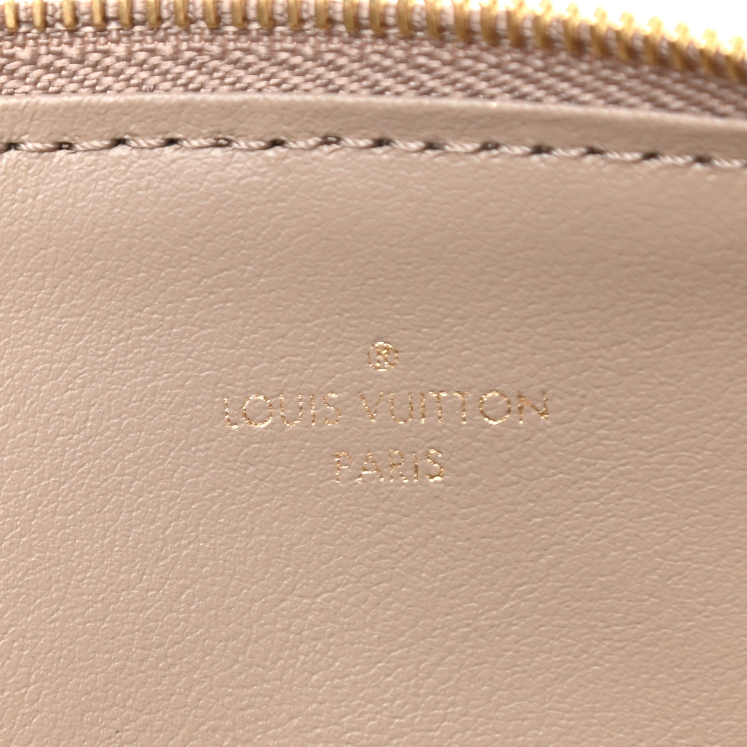 Louis Vuitton Empreinte Felicie Chain Wallet Zippered Insert Tourterelle 6 of 6