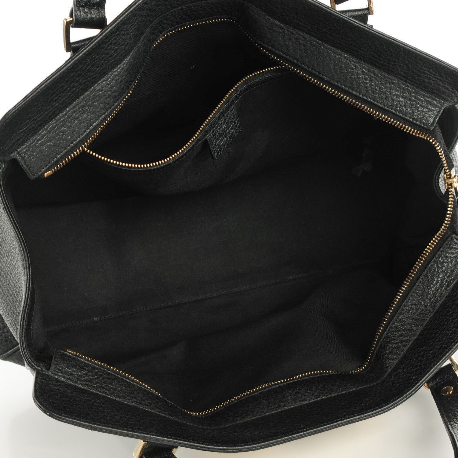 Gucci Leather Blondie Web Satchel Black 5 of 7