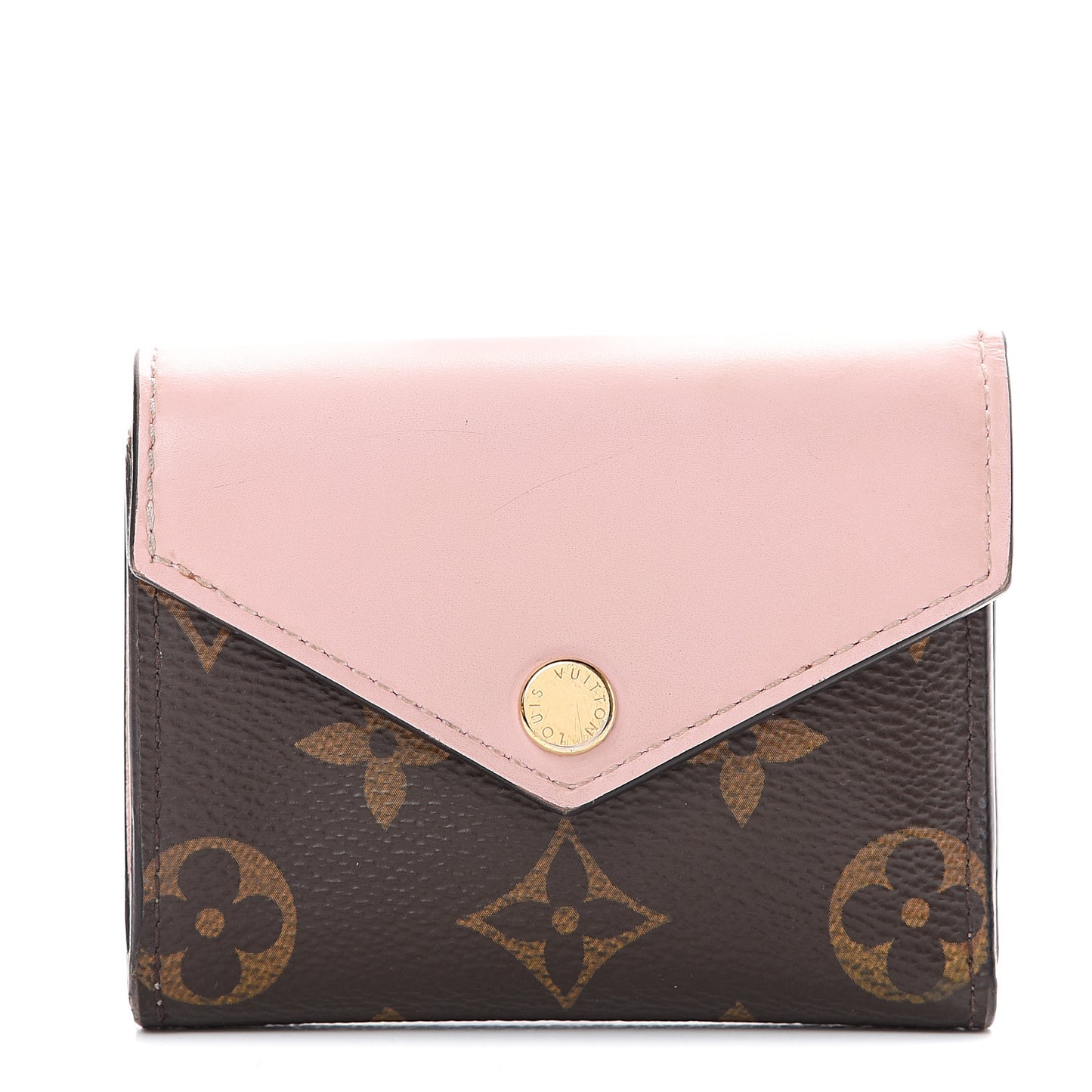 Monogram Zoe Wallet Rose Ballerine