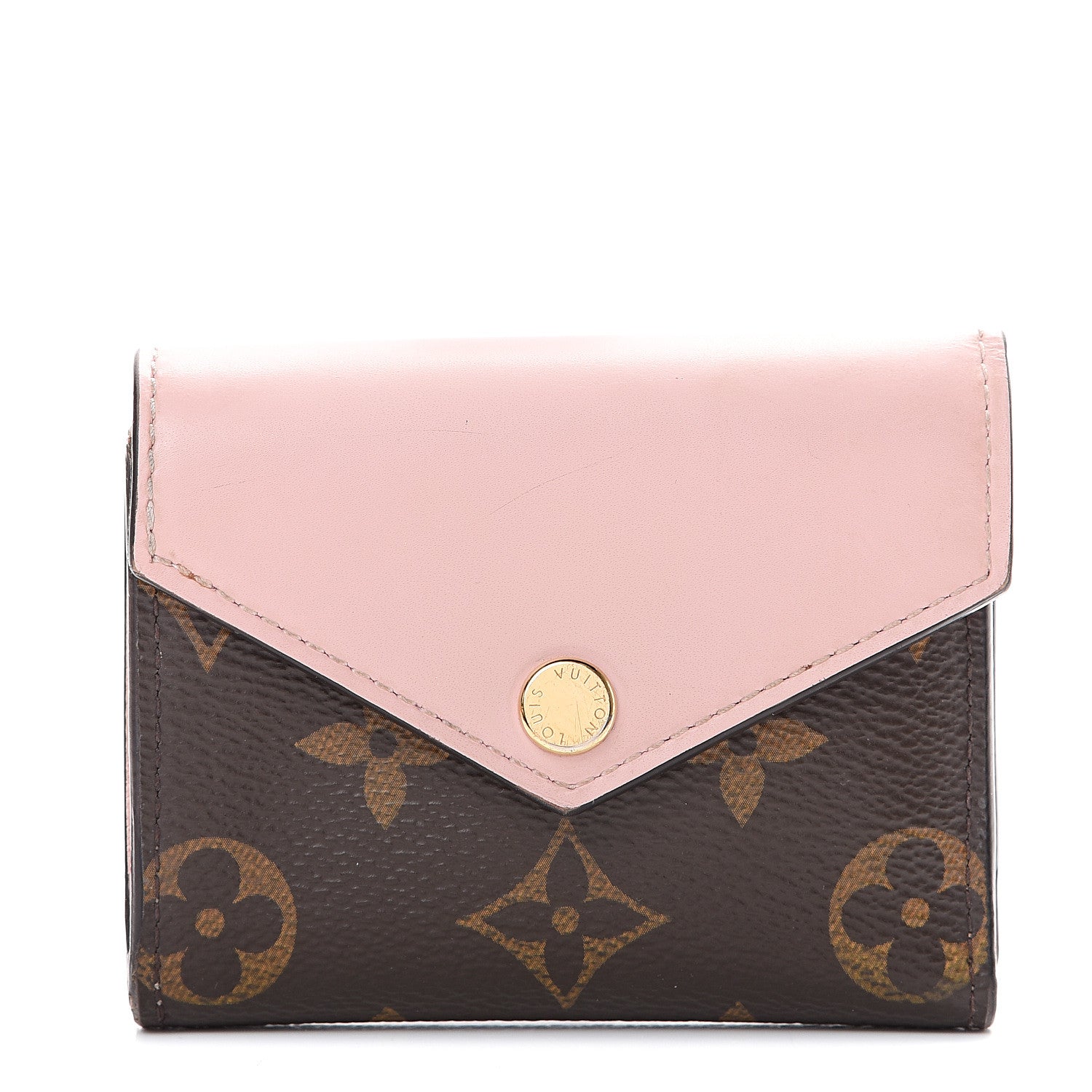 Louis Vuitton Monogram Zoe Wallet Rose Ballerine 1 of 11