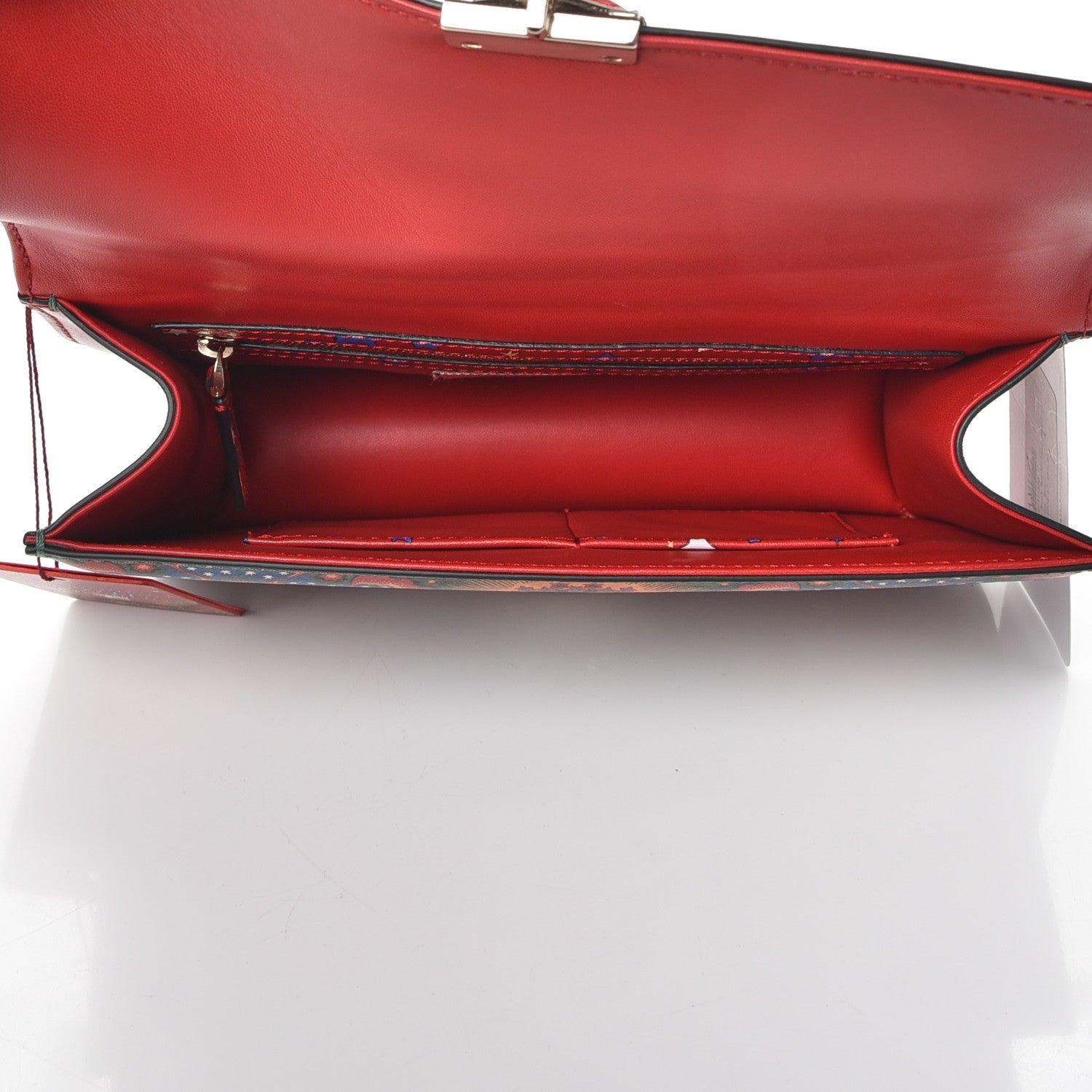 Valentino Garavani Vitello Enchanted Wonderland Medium Glam Lock Rockstud Flap Multicolor 6 of 8