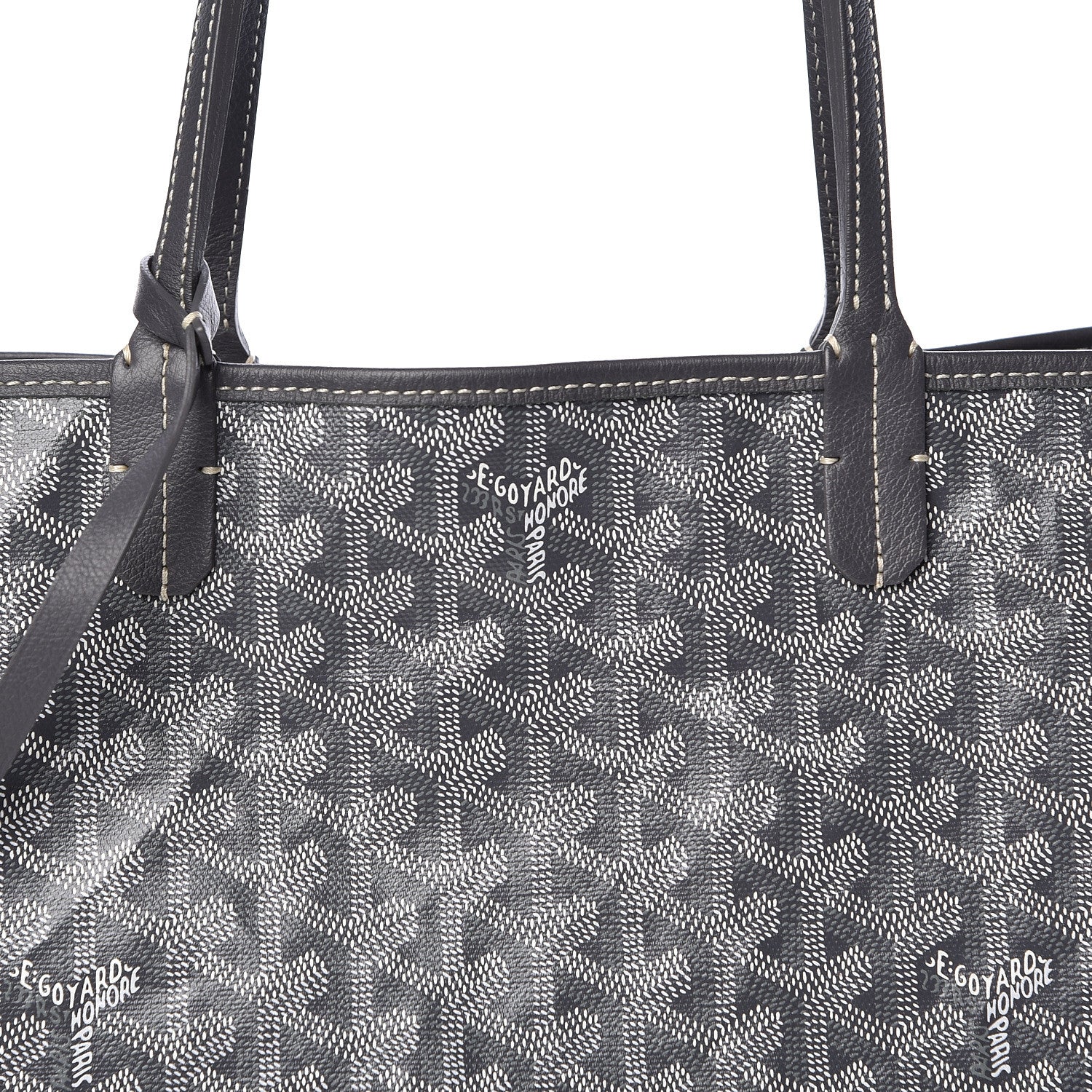 Goyard Goyardine Saint Louis PM Grey 9 of 13