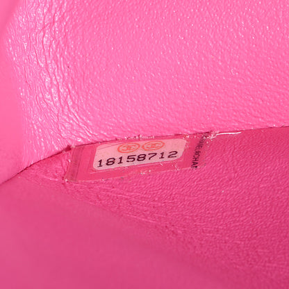 Chanel Iridescent Caviar Jumbo Double Flap Hot Pink 8 of 9