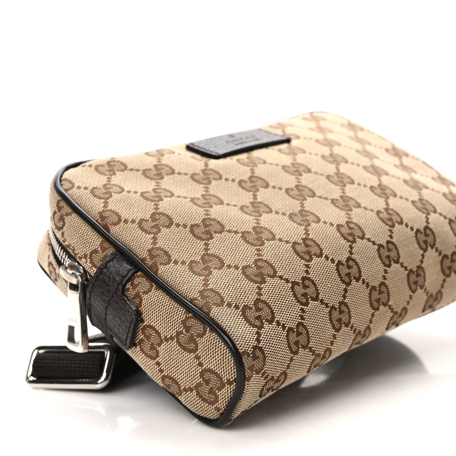 Gucci Monogram Belt Bag Dark Brown 8 of 10