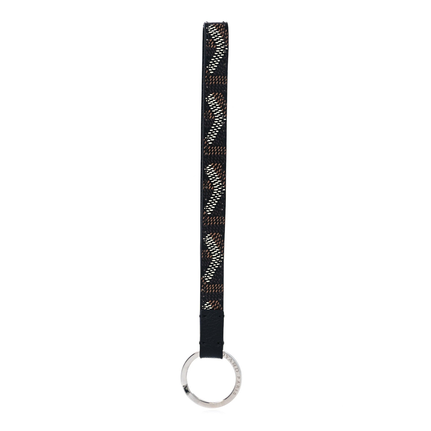 Goyard Goyardine Sesame Key Holder Black 1 of 6