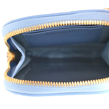 Christian Dior Oblique 30 Montaigne Phone Holder Cornflower Blue 5 of 8