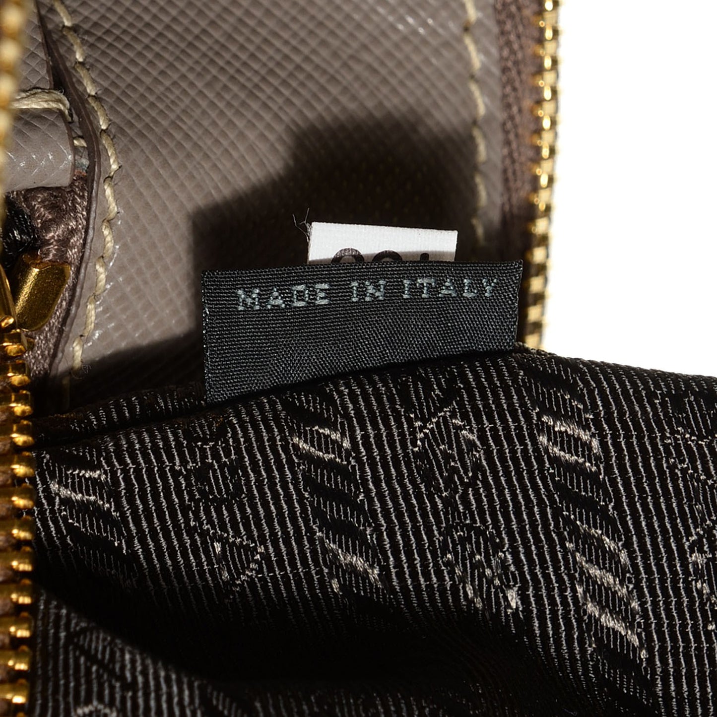 Saffiano Lux Large Double Zip Tote Argilla