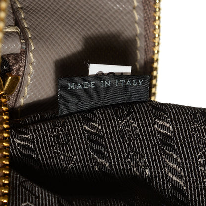 Prada Saffiano Lux Large Double Zip Tote Argilla 8 of 11