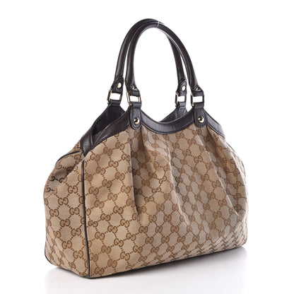 Gucci Monogram Medium Sukey Tote Dark Brown 3 of 18