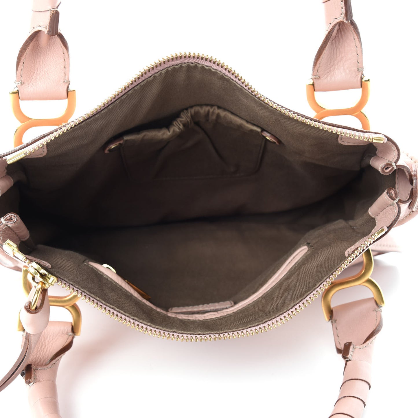 Calfskin Medium Marcie Satchel Blush Nude