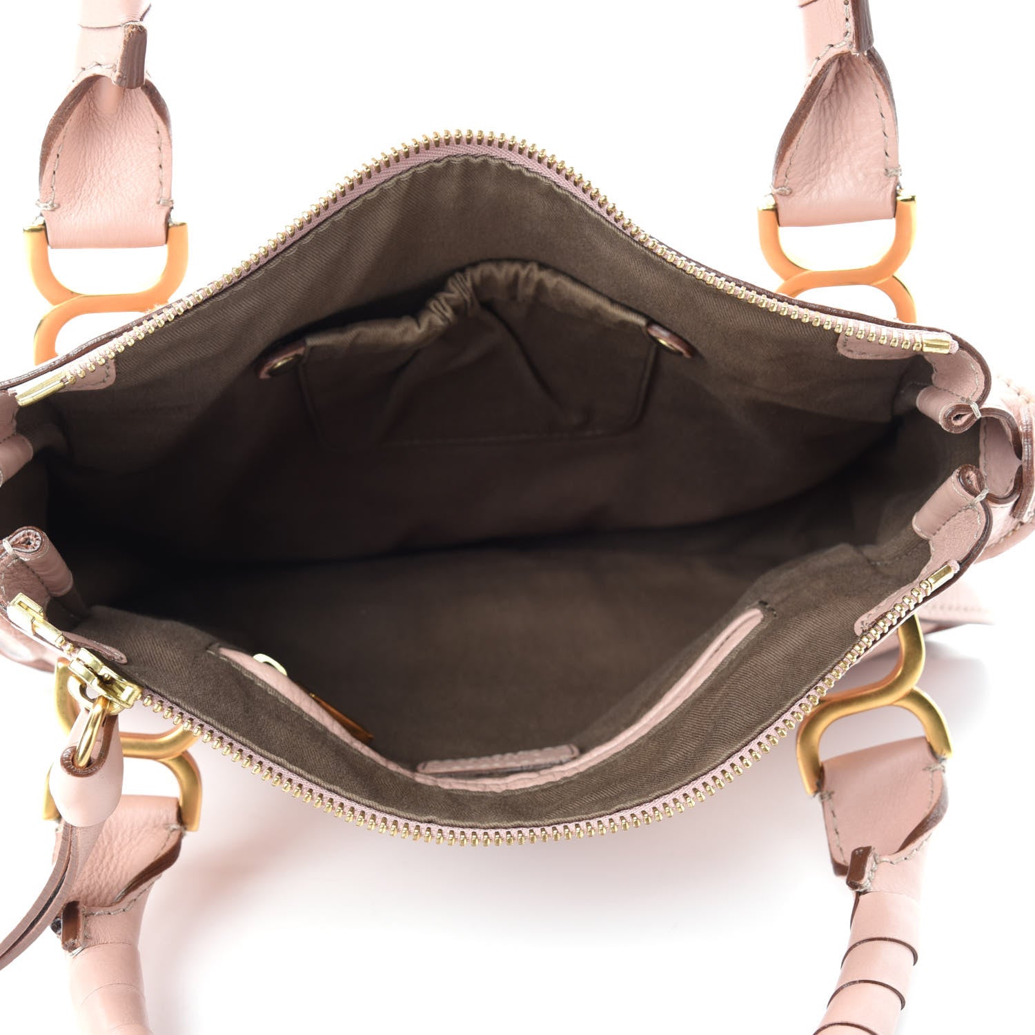 Chloe Calfskin Medium Marcie Satchel Blush Nude 5 of 10