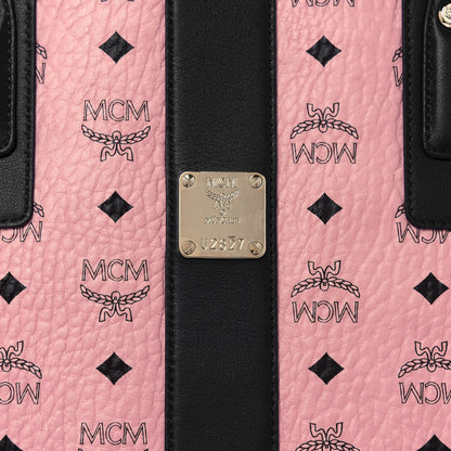 MCM Visetos Medium Liz Reversible Shopper Tote Soft Pink 7 of 19